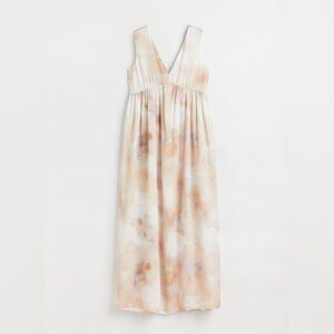 H&M Long V-Neck Dress Women’s Size Small